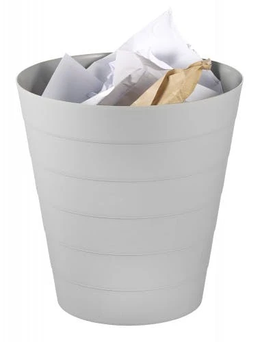 7x Tischabfallbehälter, Weiß, SAN-Kunststoff, Stapelbar, Durchmesser: 13 Cm, Höhe: 15 Cm, Volumen: 1,25 L 3 7x Tischabfallbehälter, Weiß, SAN-Kunststoff, Stapelbar, Durchmesser: 13 Cm, Höhe: 15 Cm, Volumen: 1,25 L – Bild 3