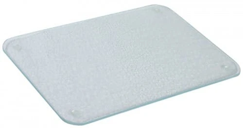 4x Glas-Schneidbrett Aus Gehärtetem, Schlagfestem Industrieglas Mit Geriffelter 1 4x Glas-Schneidbrett Aus Gehärtetem, Schlagfestem Industrieglas Mit Geriffelter