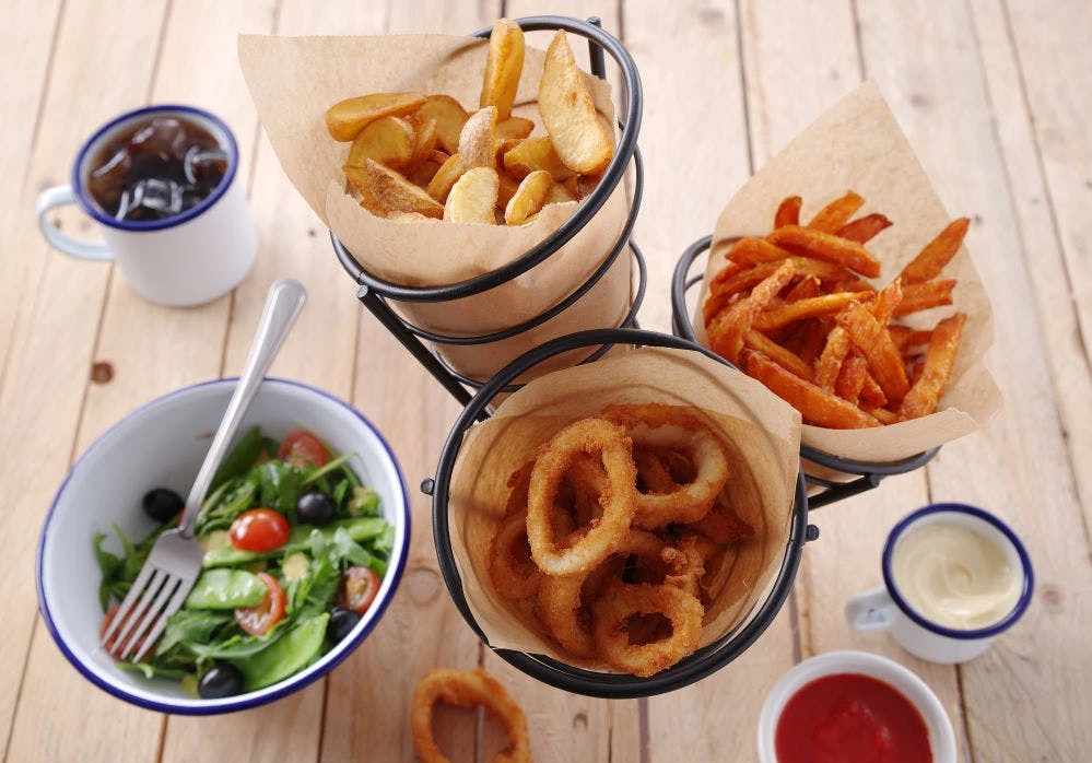 4x Pommestütenhalter 3 4x Pommestütenhalter – Bild 3