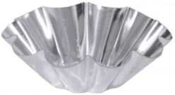 12x Contacto Briocheform Aus Weißblech Durchmesser: 8,8 Cm, Höhe: 3,5 Cm