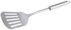 4x Pfannenwender, Längs Perforiert Serie POLARIS, Spatel, Edelstahl, Spatelmaß: 13 Cm X 8 Cm, Gesamtlänge: 27 Cm -Contacto Küchenausstattung Verkäufe 431b00cd 165c 44c9 94eb b2463f4c1e69