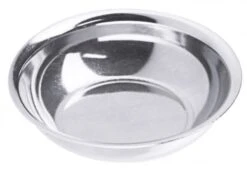 28x Contacto Zuckerschale Aus Edelstahl , Hochglänzend Durchmesser: 6,5 Cm, Höhe: 1,5 Cm