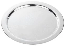 2x Tablett, Rund Aus Edelstahl 18/0, Hochglänzend, Bodenfläche Mit Holografie-Effekt -Contacto Küchenausstattung Verkäufe 5f363bf0 32c5 4eb1 a3c0 1d25537dcff1