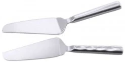 3x Tortenheber Serie ERGONOM, Aus Edelstahl 18/0, Hochglänzend, Ergonomisch Profilierter