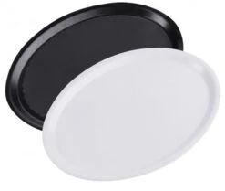 3x Contacto Tablett. Oval. Rutschfest. Gummilaminierter Schichtstoff. L: 26.5 Cm. B: 20 Cm. H: 1 Cm. Schwarz 11 3x Contacto Tablett. Oval. Rutschfest. Gummilaminierter Schichtstoff. L: 26.5 Cm. B: 20 Cm. H: 1 Cm. Schwarz -Contacto Küchenausstattung Verkäufe 69aa3a91 052d 4ca4 9aad c0121353b599 1