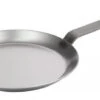 2x Contacto Crêpes-Eisenpfanne, Durchmesser: 28 Cm, Höhe: 3 Cm, Stiellänge: 27 Cm