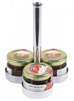 2x Ständer Für Kaffeemilchportionen Aus Matt Poliertem Edelstahl, Mit Vier Offenen Röhren -Contacto Küchenausstattung Verkäufe 98b2863e 2179 44e4 b0cc 5625b0ef5ea0 7