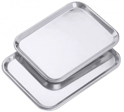 2x Contacto Serviertablett. Melaminbeschichtetes 3 Mm-Pressholz. Länge: 61 Cm. Breite: 43 Cm. Höhe: 1.7 Cm 7 2x Contacto Serviertablett. Melaminbeschichtetes 3 Mm-Pressholz. Länge: 61 Cm. Breite: 43 Cm. Höhe: 1.7 Cm – Bild 7