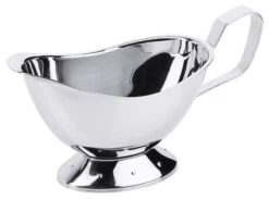 5x Sauciere Mit Fuß Aus Edelstahl, Gesamthöhe: 10 Cm, Volumen: 0,25 L, Länge: 22 Cm -Contacto Küchenausstattung Verkäufe c9d1034f 1ea4 4a85 a667 87fd607684b2 2