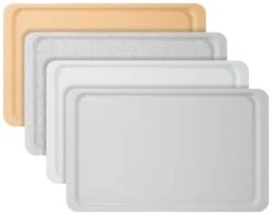 2x Contacto Tablett EASY. GN 1/1. Farbe: Lichtgrau. Glasfaserverstärktes Polyesterharz -Contacto Küchenausstattung Verkäufe cfb817a2 7914 4b22 b5b9 1aa4875ebc51