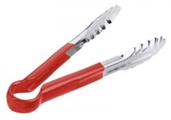 6x Zange 24 Cm HACCP Rot