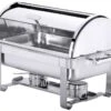 Contacto Roll-Top Chafing Dish, Mit Zwei Brennbehälter 66,5 Cm, Regulierbarer Elektrischer Heizquelle